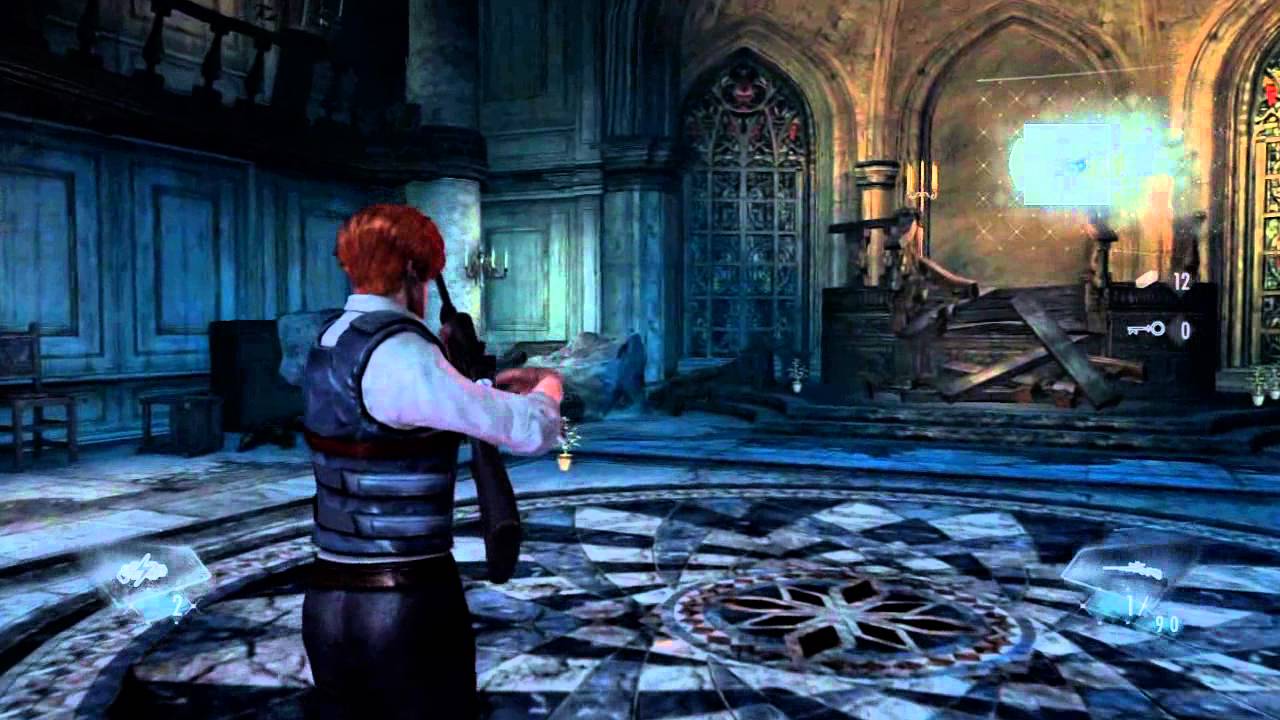 Raymond Abyss stage 20 solo trinity Resident Evil Revelations HD Raid mode gameplay