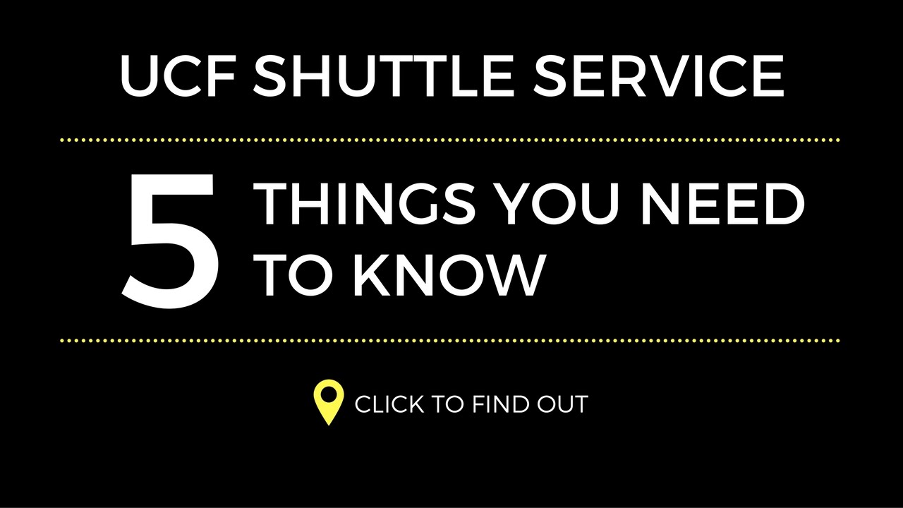 5 Things You Need To Know About The UCF Shuttle