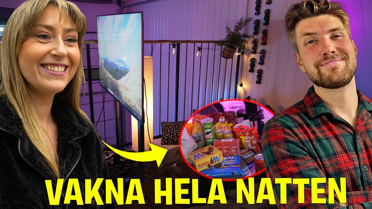 VI &Ouml;VERNATTADE I GARAGET OCH VAR VAKNA HELA NATTEN *24H*