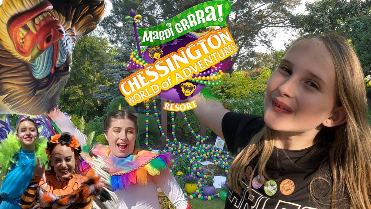 Chessington World Of Adventures Mardi Grrra! 2023 Opening Day Vlog