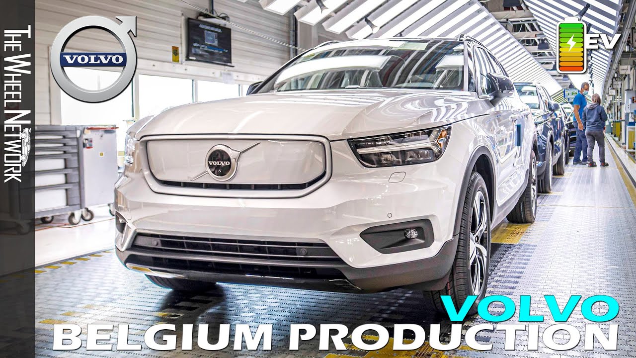 Volvo XC40 EV Production in Belgium (XC40 Recharge P8)
