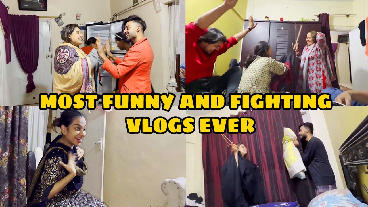 MOST FUNNY AND FIGHTING VLOGS EVER 😂😁