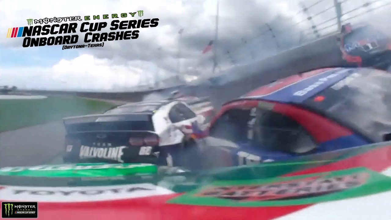 2019 NASCAR Cup Series Onboard Crashes (Part 2)