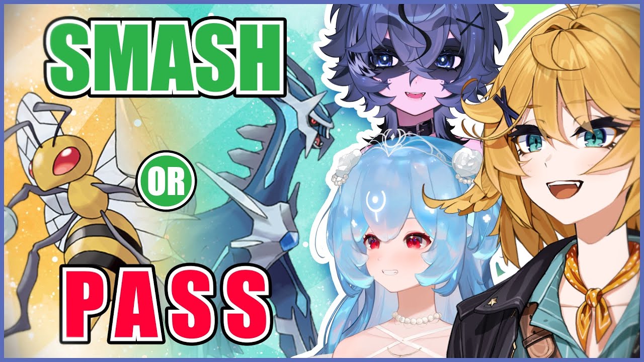 【SMASH OR PASS POKEMON】there's no law against Pokemon Batman【Dokibird】
