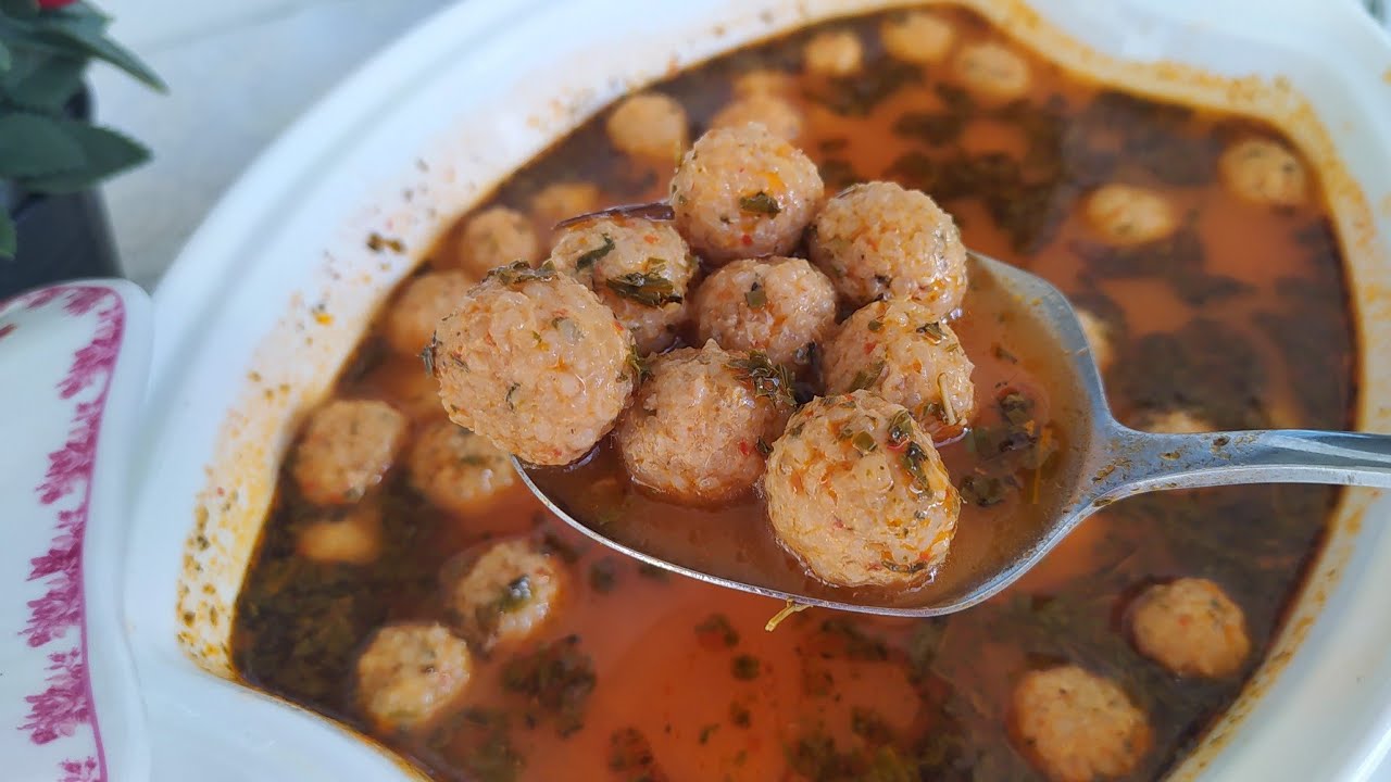 🍲UYGUN FİYATLI TAVUK SULU KÖFTESİ✅ ASLA DAĞILMADAN ÇOK LEZZETLİ OLUYOR👆🏻