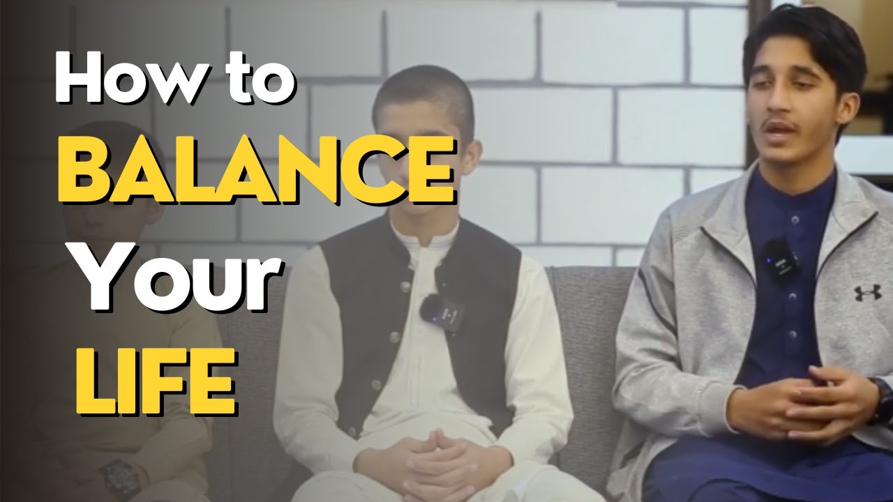 How to Balance Your Life || Work-Life Balance (Discussion) | Muhammad Afridi