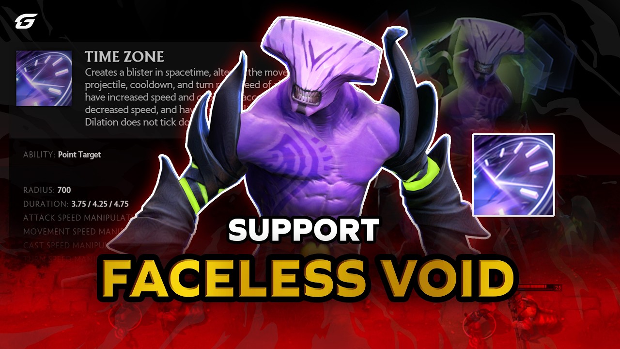 Faceless Void &mdash; Лучший выбор для поддержки