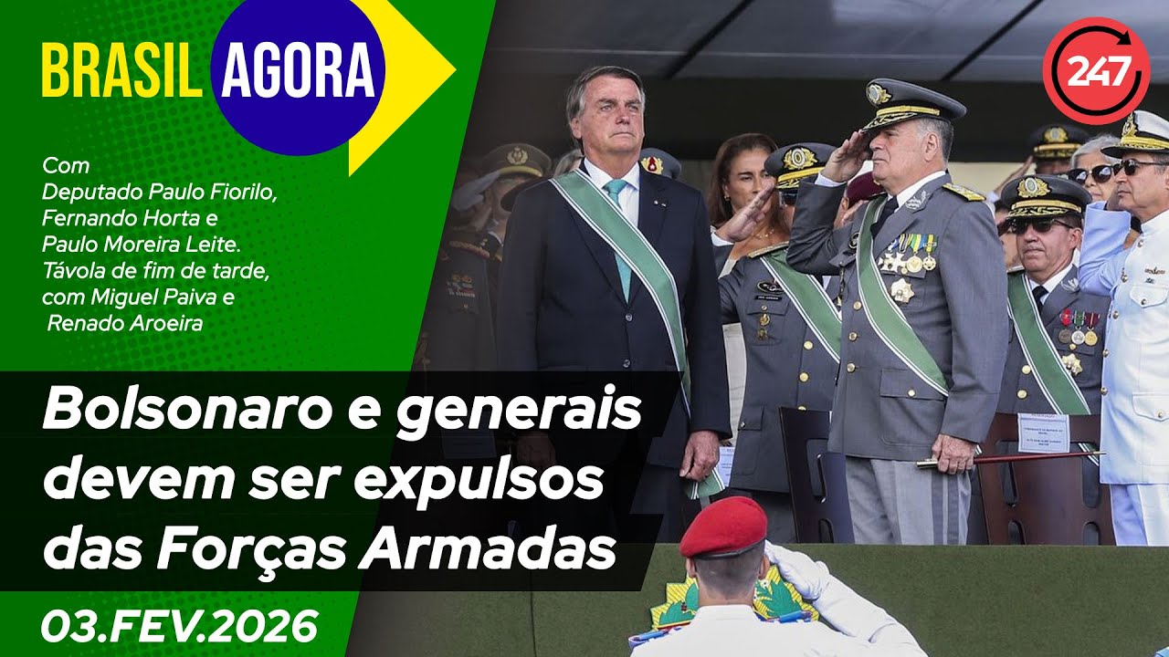 Brasil Agora - Bolsonaro e generais devem ser expulsos das For&ccedil;as Armadas 3.2.26