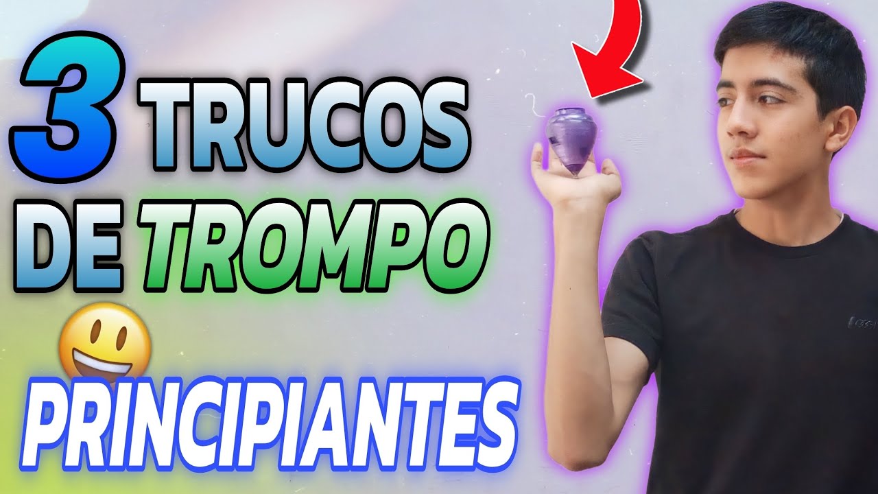 3 TRUCOS De Trompo Muy SENCILLOS Para PRINCIPIANTES 👌