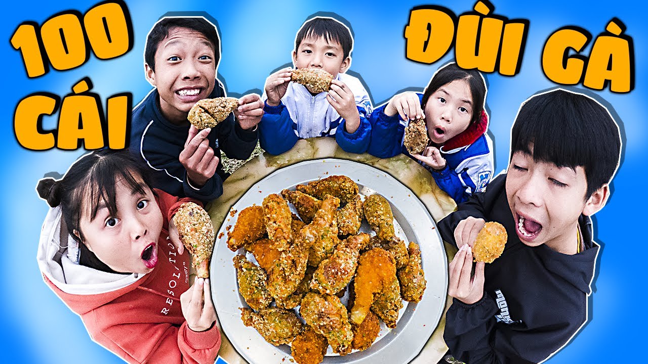 Trò Chơi Người Cuối Cùng Ngừng Ăn Gà Rán KFC Khổng Lồ ❤ KN CHENO Chị Hằng