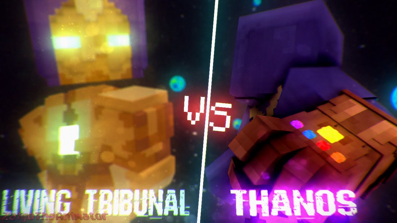 The Living Tribunal vs Thanos | Minecraft Animation