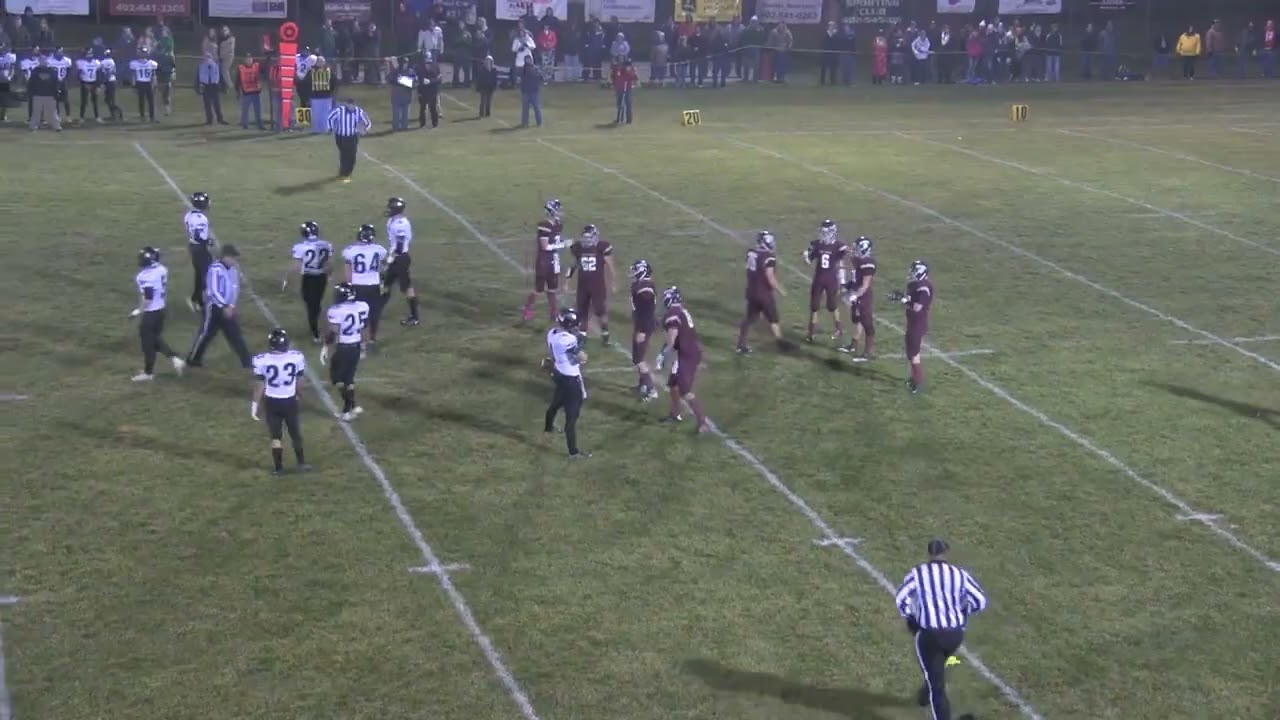2017 East Butler Football vs. Howells-Dodge (Playoffs)