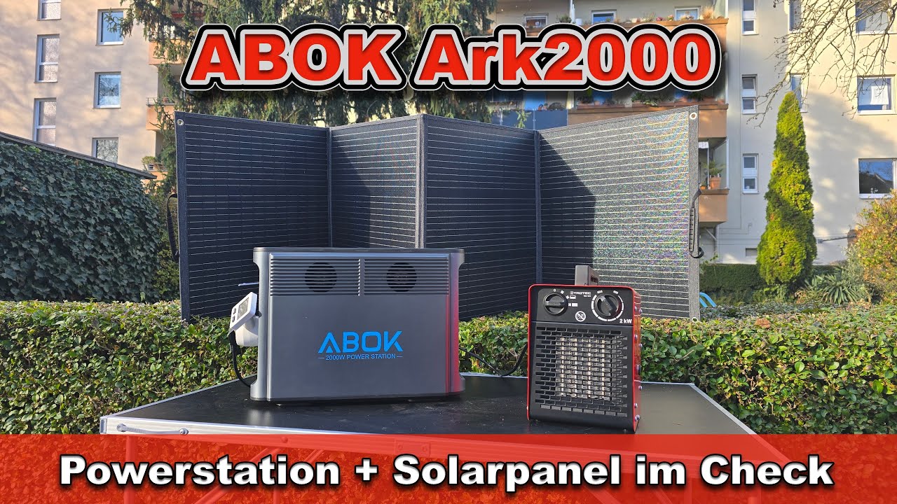 ABOK Ark2000 Test &ndash; 2000W Powerstation mit 1536Wh im Check | Die beste Budget - Notstroml&ouml;sung 2025?