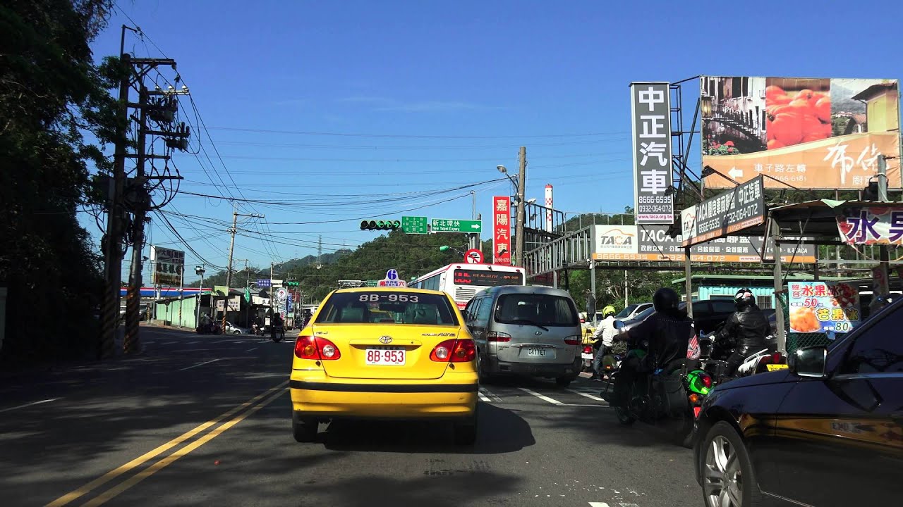 2015.10.4 縣道110號 新店 - 桃園大園 全程 路程景