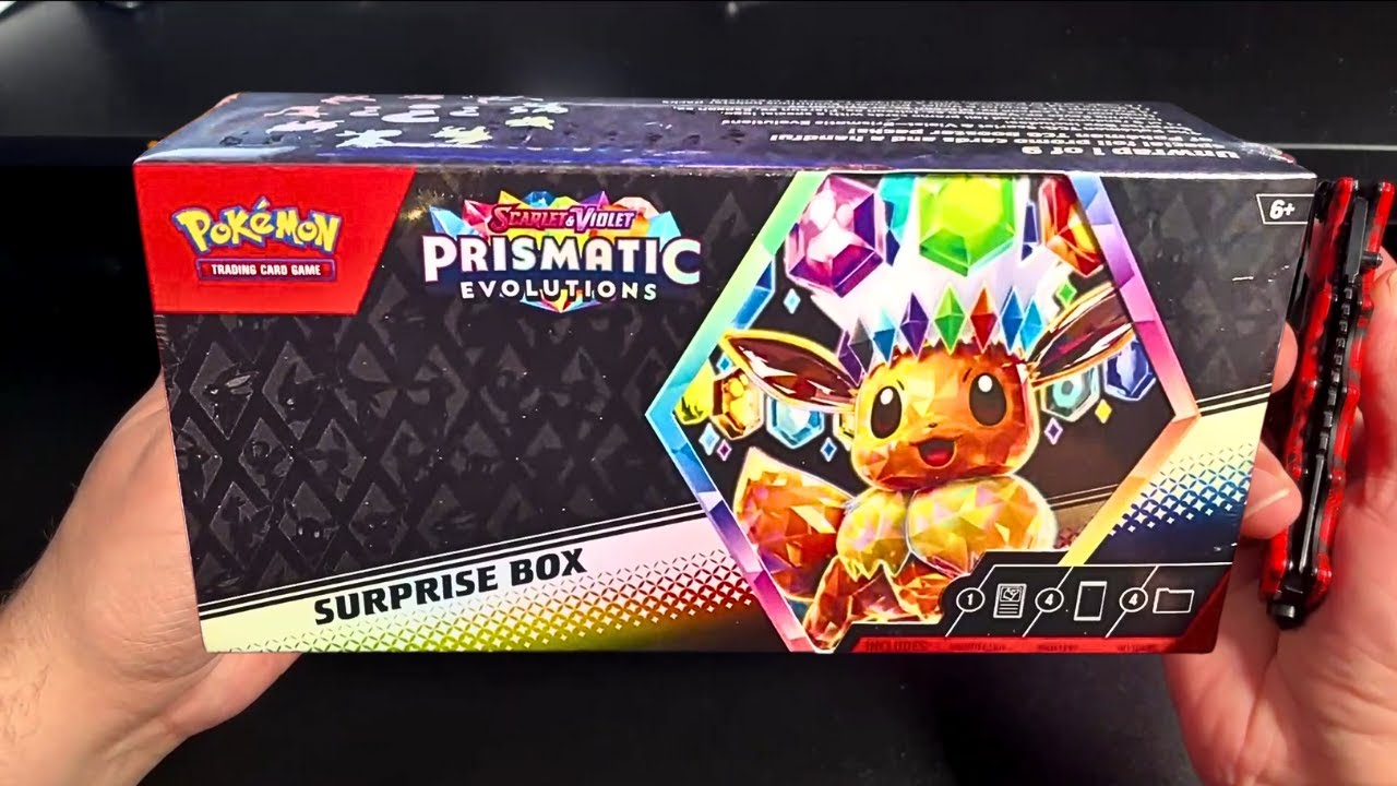 Prismatic Evolutions Surprise Box Opening 🔥