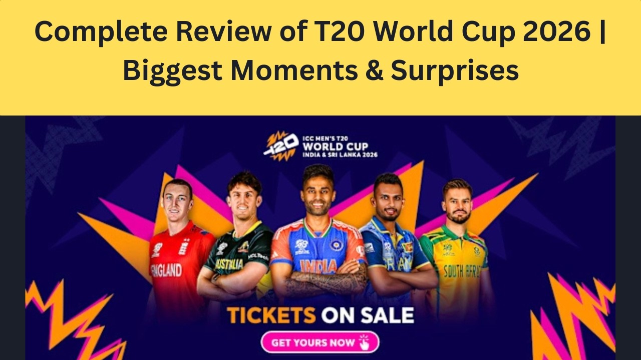Complete Review of T20 World Cup 2026 | Biggest Moments & Surprises