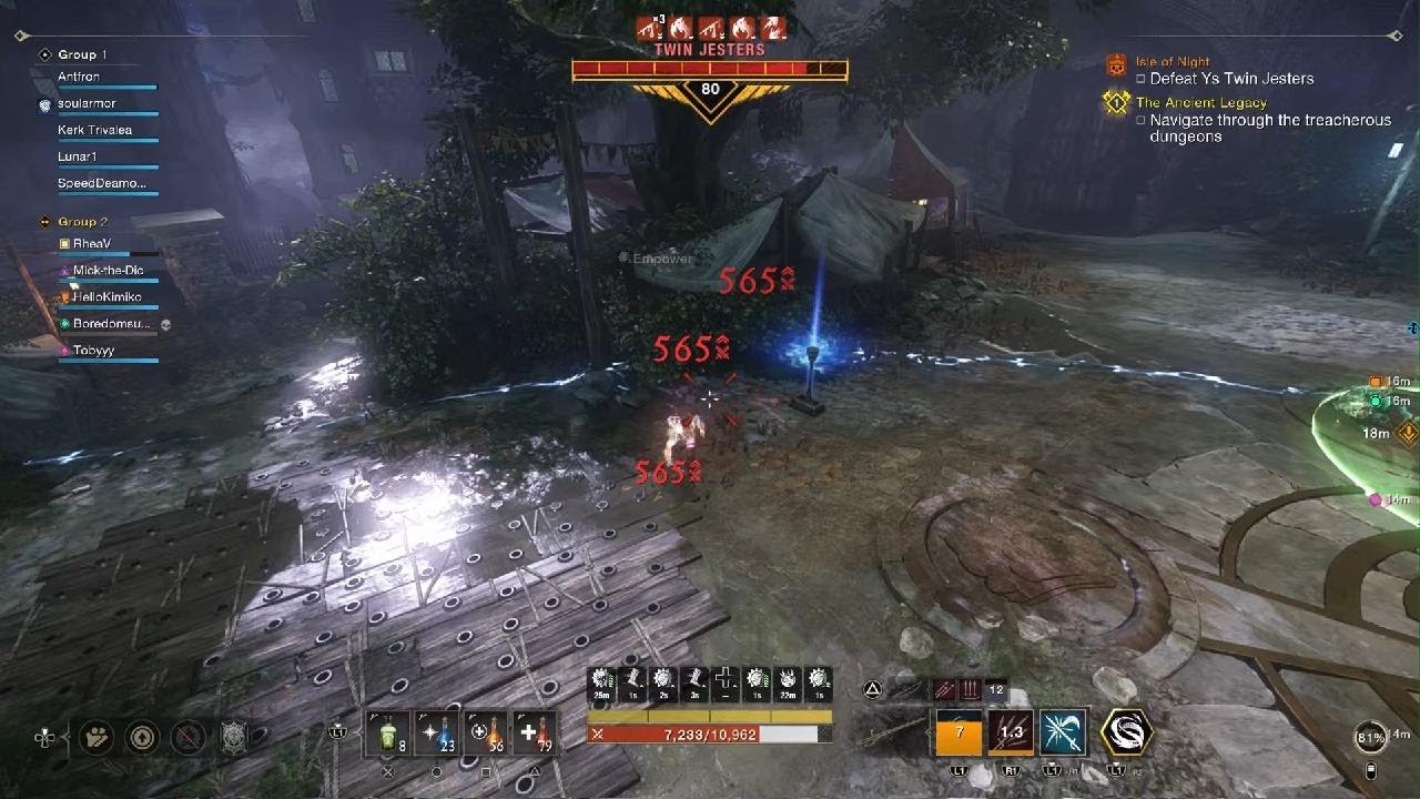 Isle of Night AoE Healing PoV
