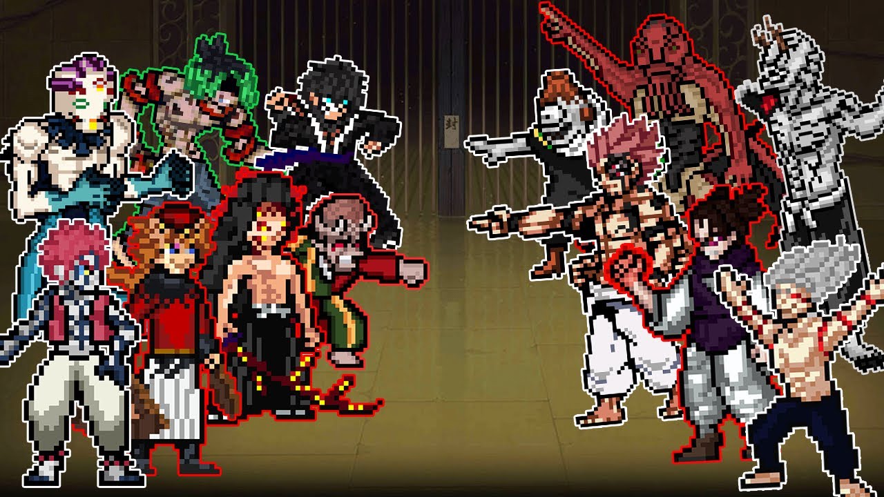 All Upper Moons VS All Cursed Spirits