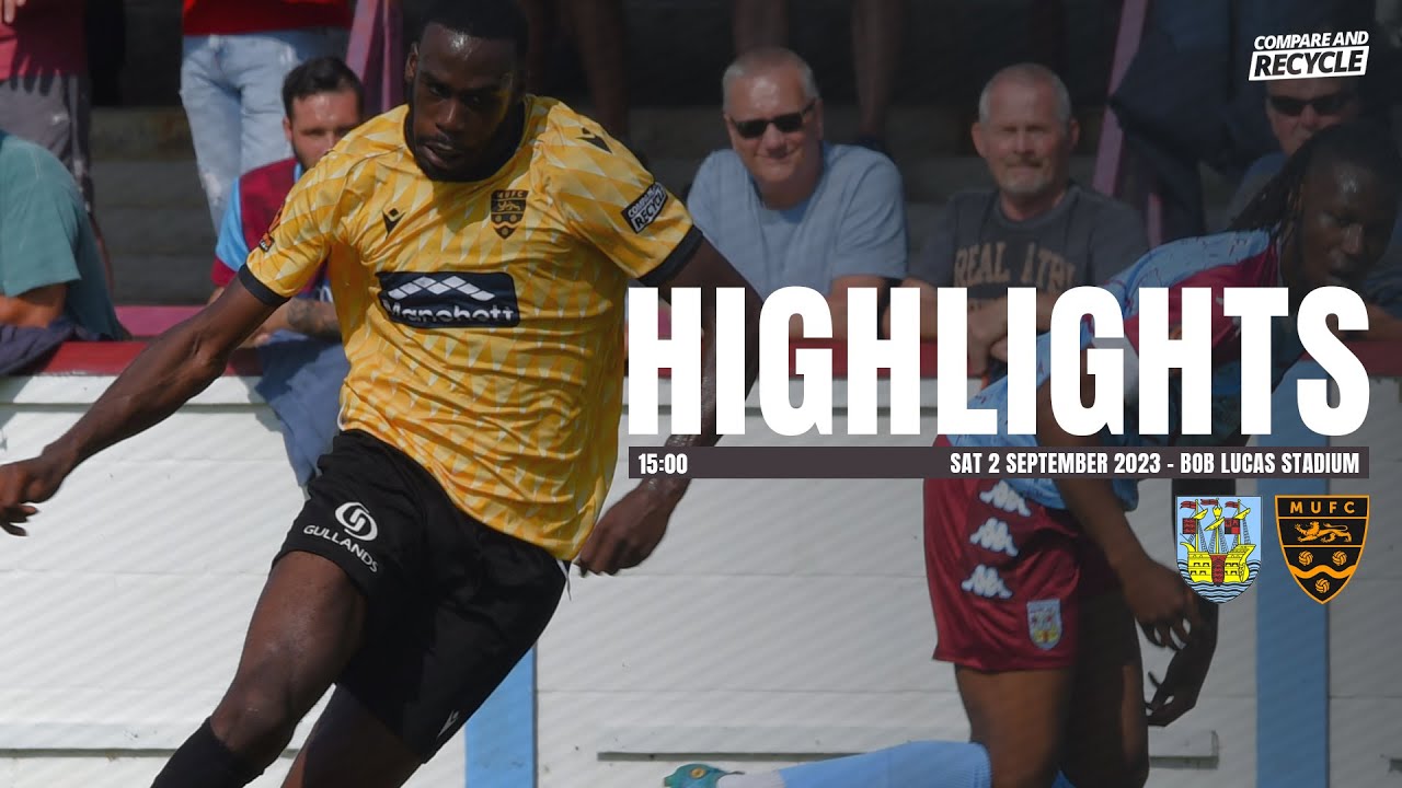 Weymouth Vs Maidstone United (02/09/23)