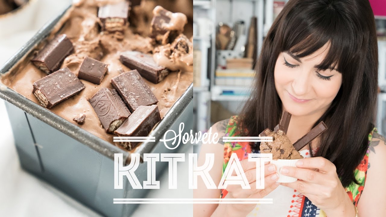 SORVETE DE KITKAT BEEEM PEDAÇUDO E CHOCOLATUDO | DANI NOCE