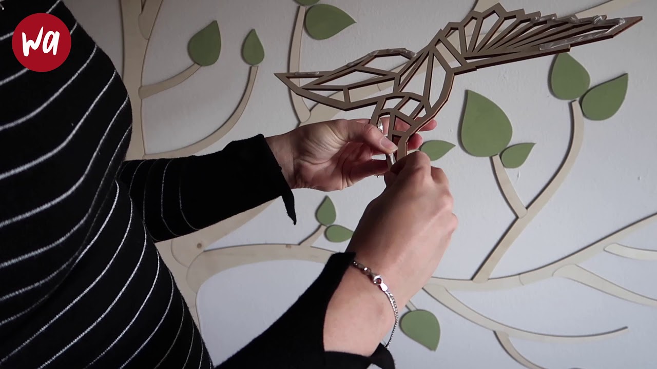 Houten Boom Pimpen - Wanddecoratie Kinderkamer | wall-art.nl