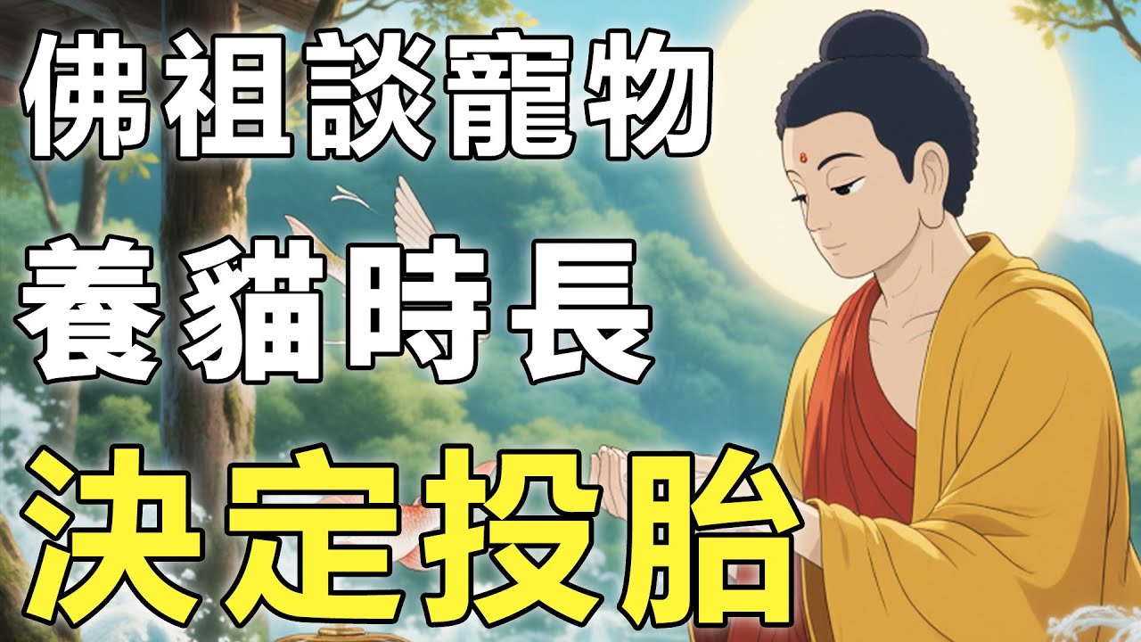 養貓時長居然會決定妳的投胎？佛祖透露，生前養貓，死後居然有如此因果【寵物|貓狗|動物報恩】