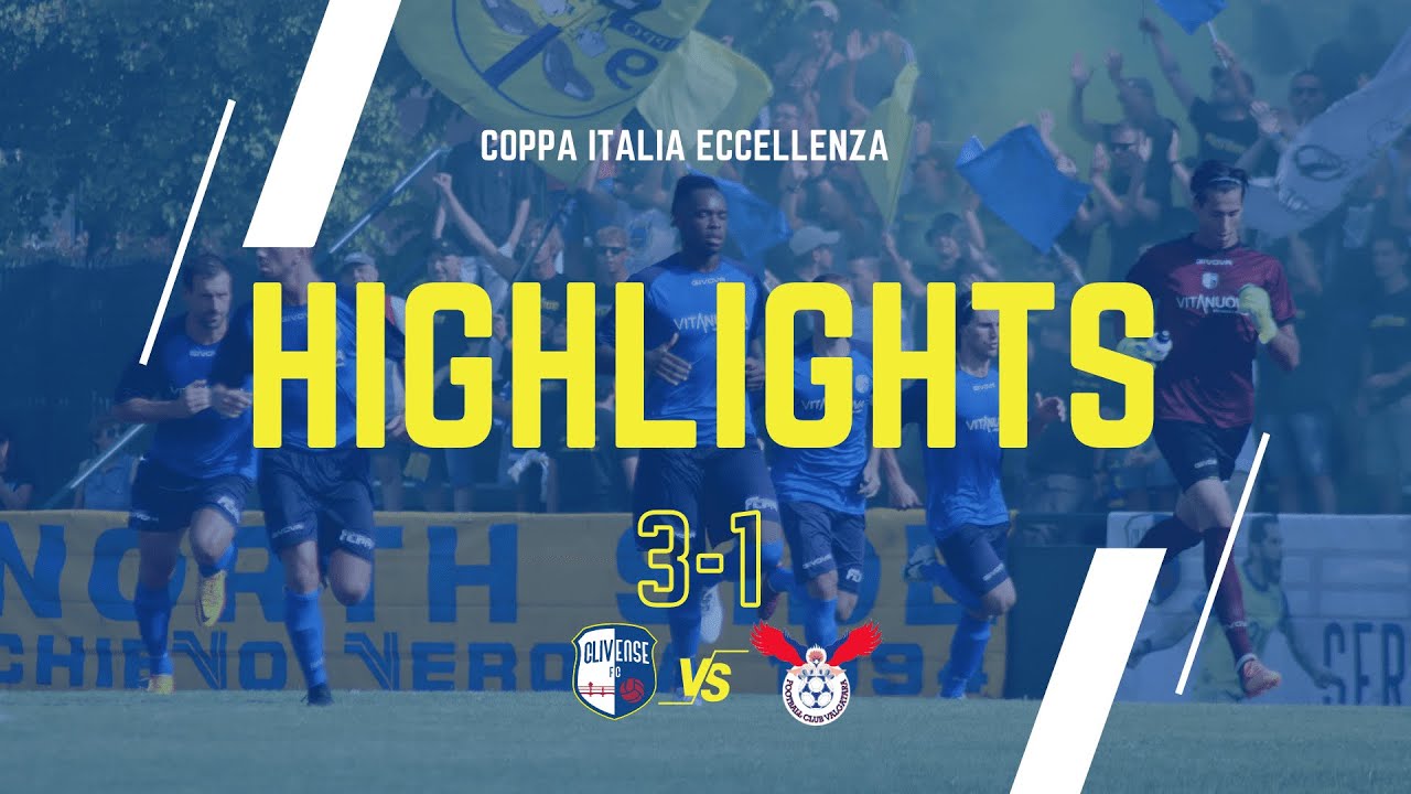 HIGHLIGHTS || F.C. Clivense vs Valgatara || Coppa Italia Eccellenza