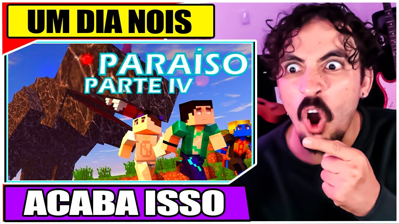 Paraíso PARTE IV - O FILME (Compilação) | Leozin React