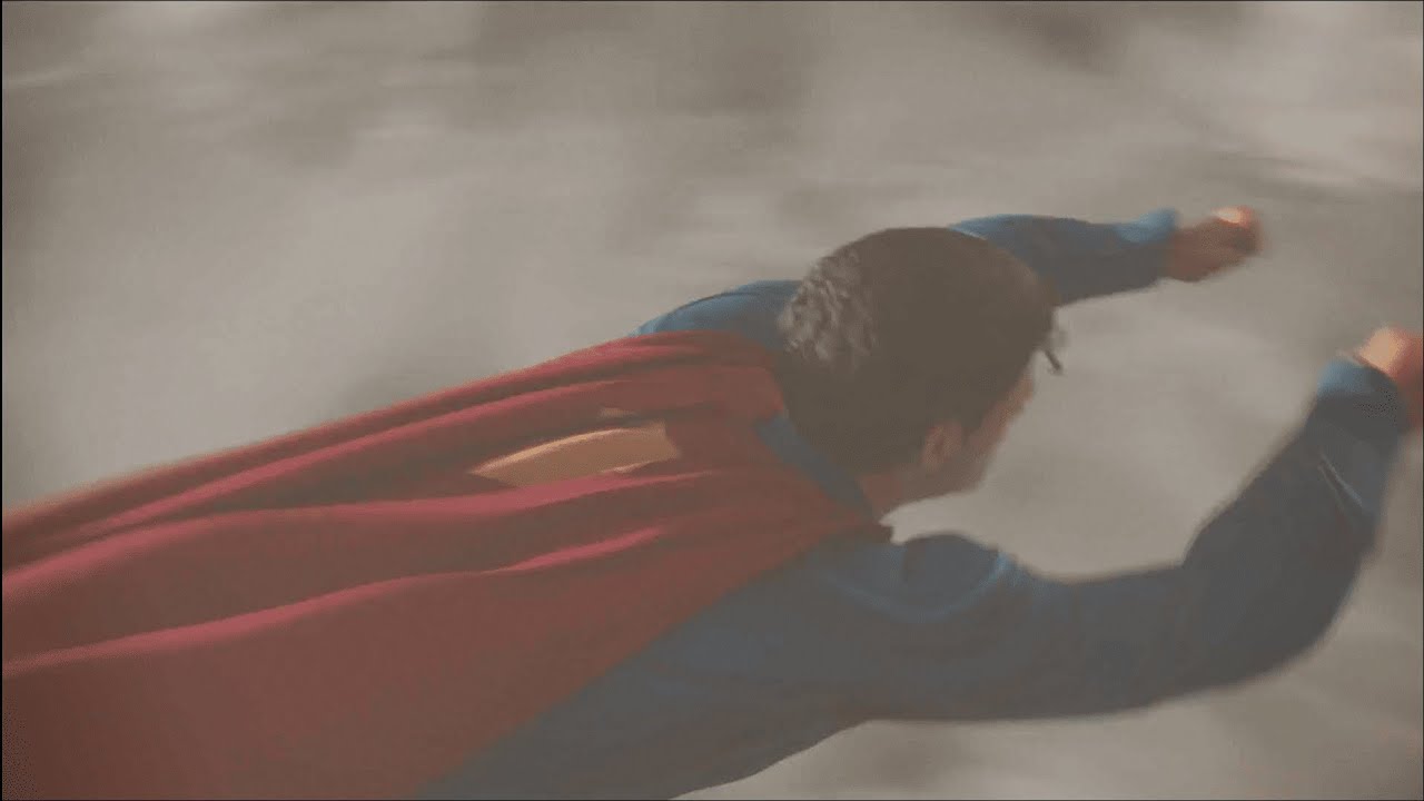 Superman Stops Asteroid | A Blender Animation