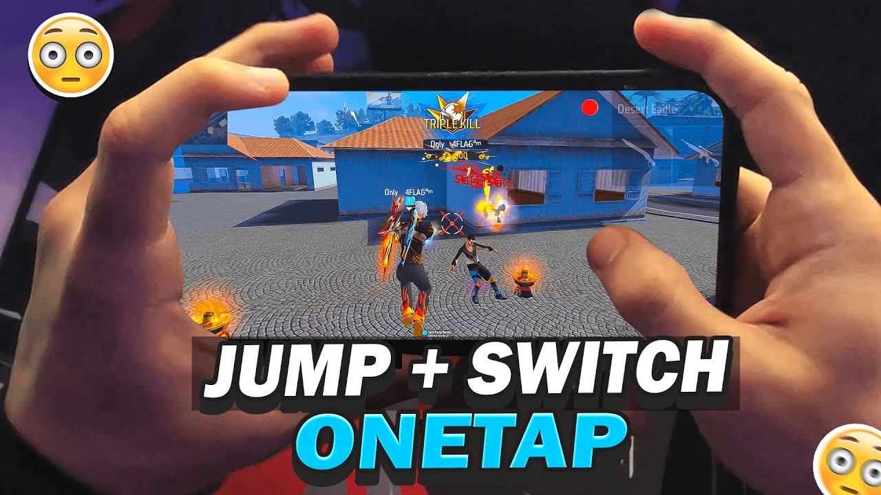 New Jump + Switch OneTap Headshot Trick 