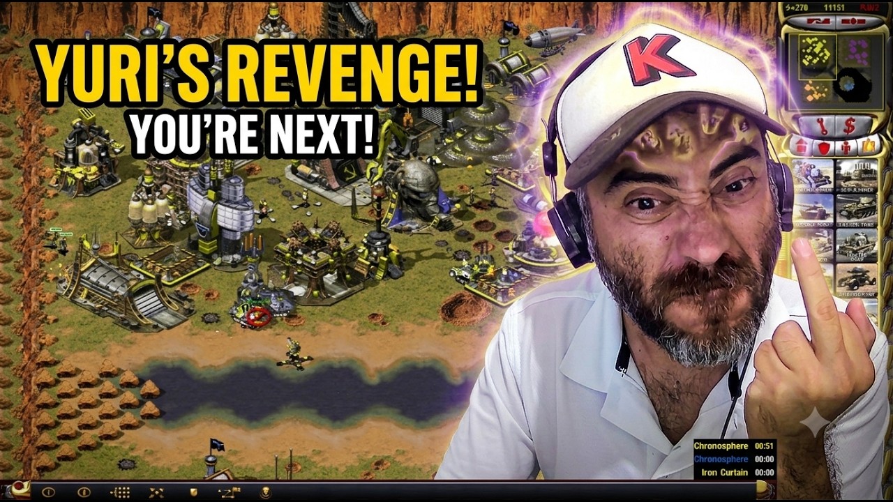 NOSTALGIA OVERLOAD! 💥 Red Alert 2: Yuri's Revenge LIVE Gameplay