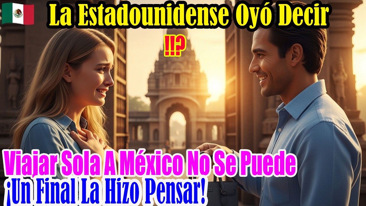 Una joven estadounidense escuchó que no podía viajar sola a México — y el final la hizo llorar.