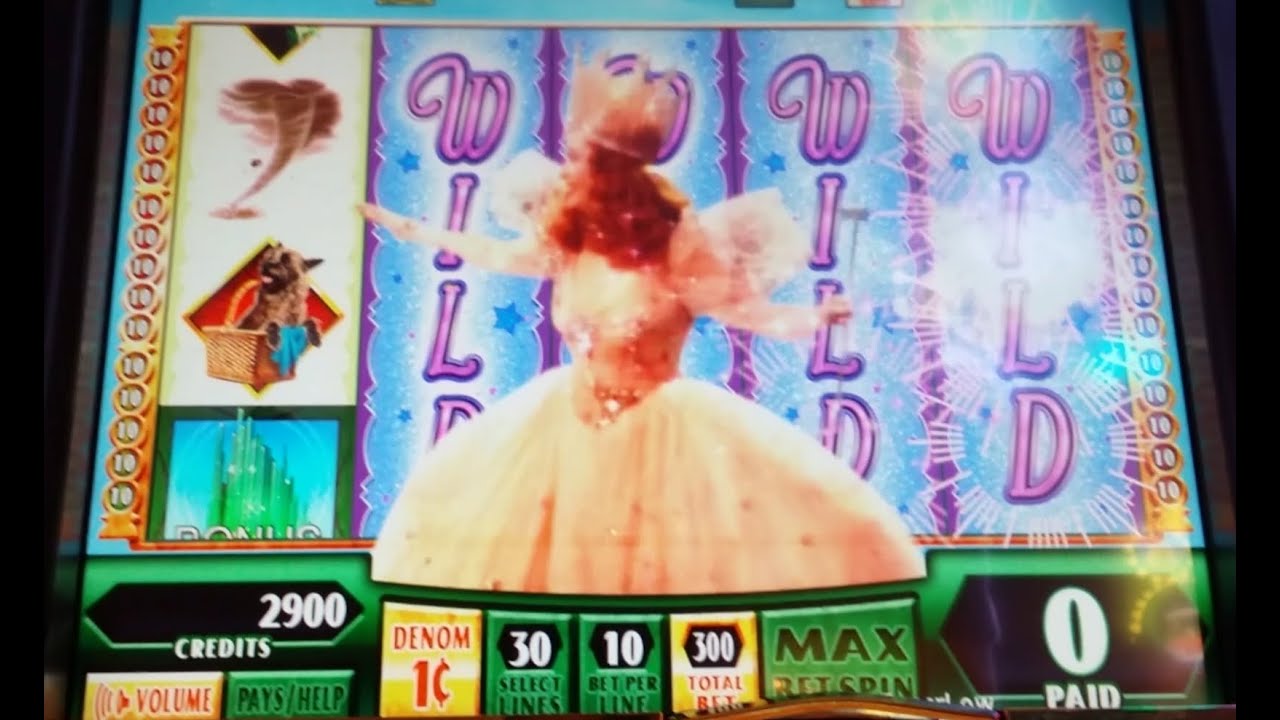 Wizard of Oz Slot Machine-MAX BET BONUSES