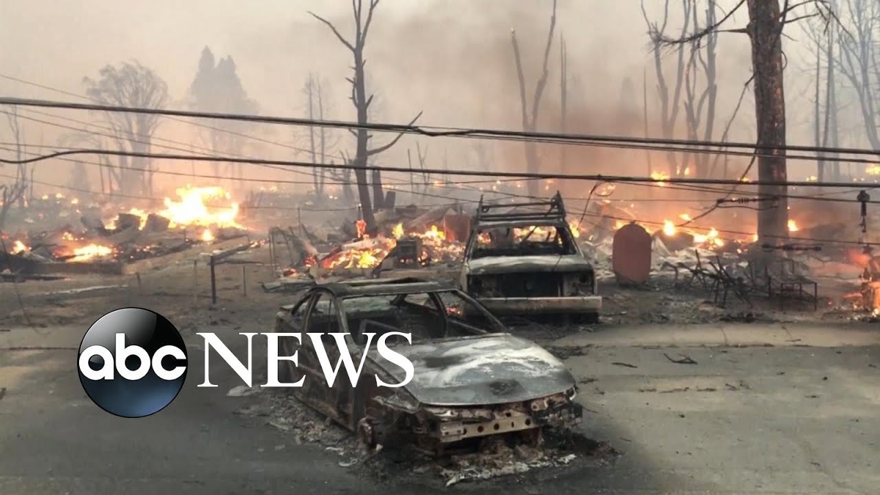 Historic California town incinerated by swift-moving wildfire | WNT