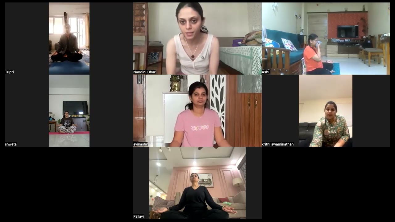 Slow yoga flow with chair _Practice together 