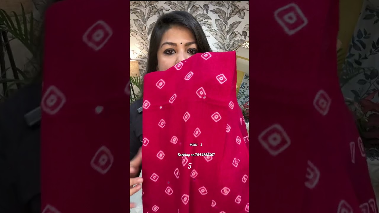 Bandhej shawl