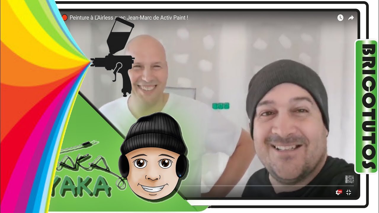 🔴 Peinture Airless avec Jean-Marc de Activ Paint !