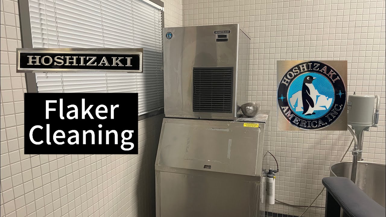 Инструкции по очистке льдогенератора Hoshizaki - льдогенератор Flaker