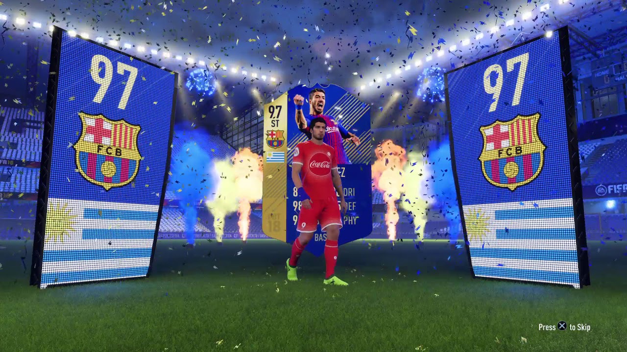 FIFA 18 Suarez 97 TOTS Pack
