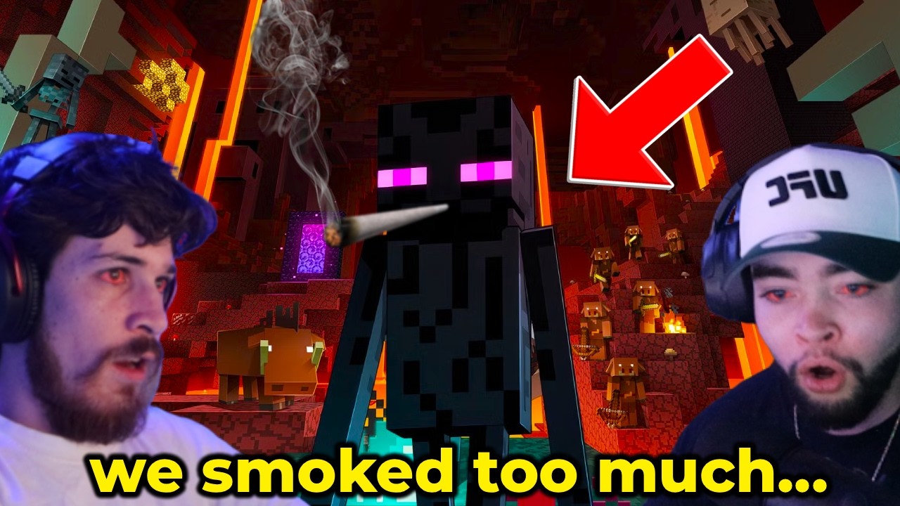 The Nether is Not Very Stoner Friendly