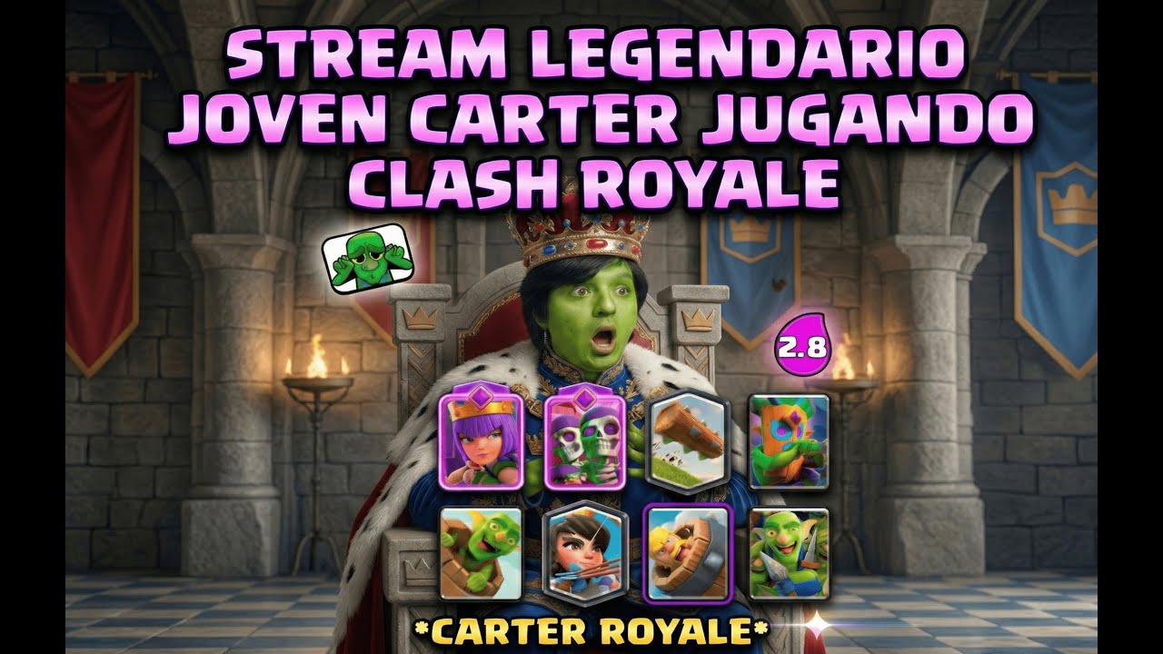 Así es, yo soy el Clash Royale
