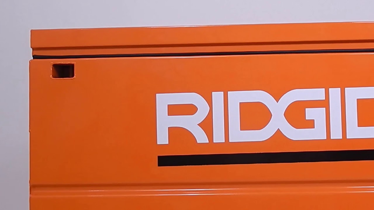 RIDGID - Lock Installation