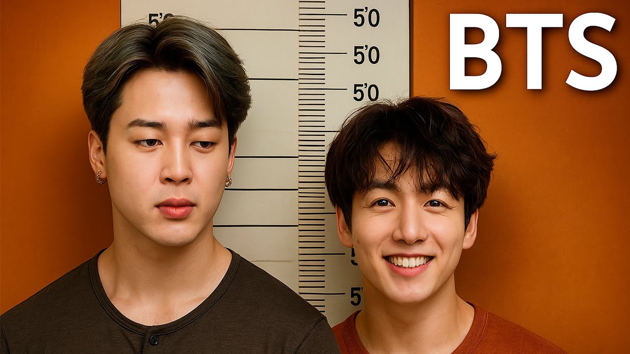 Рост и вес всех из BTS — ты удивишься