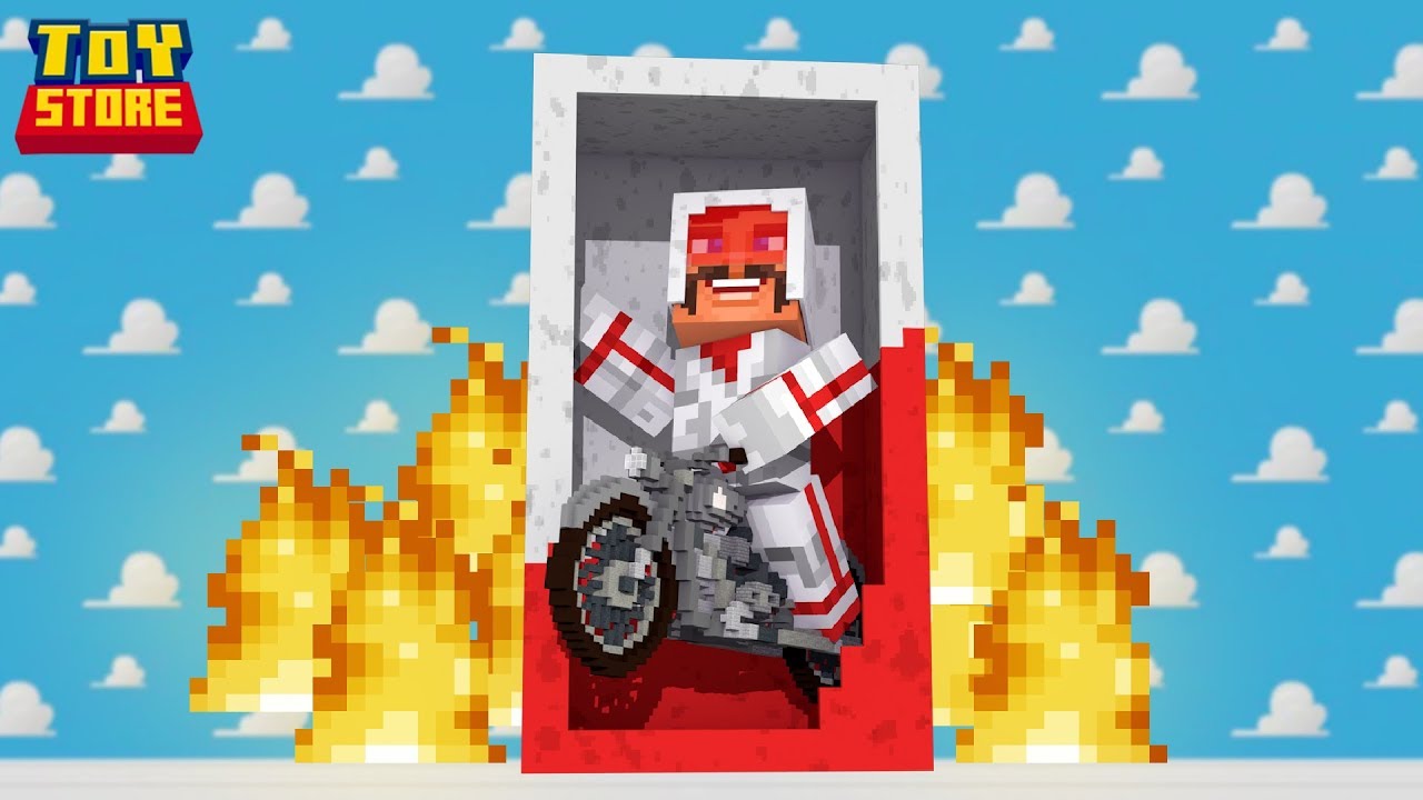 DUKE CABOOM JOINS THE STORE *Toy Story 4*| Minecraft Toy Store | Little Kelly