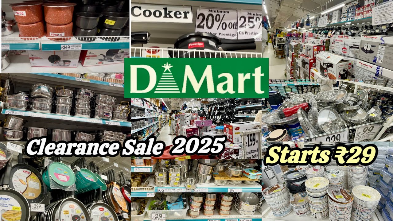 Dmart Clearance Sale 2025 | Dmart Stainless Steel & Non Stick Cookware Collection |Dmart Kitchenware