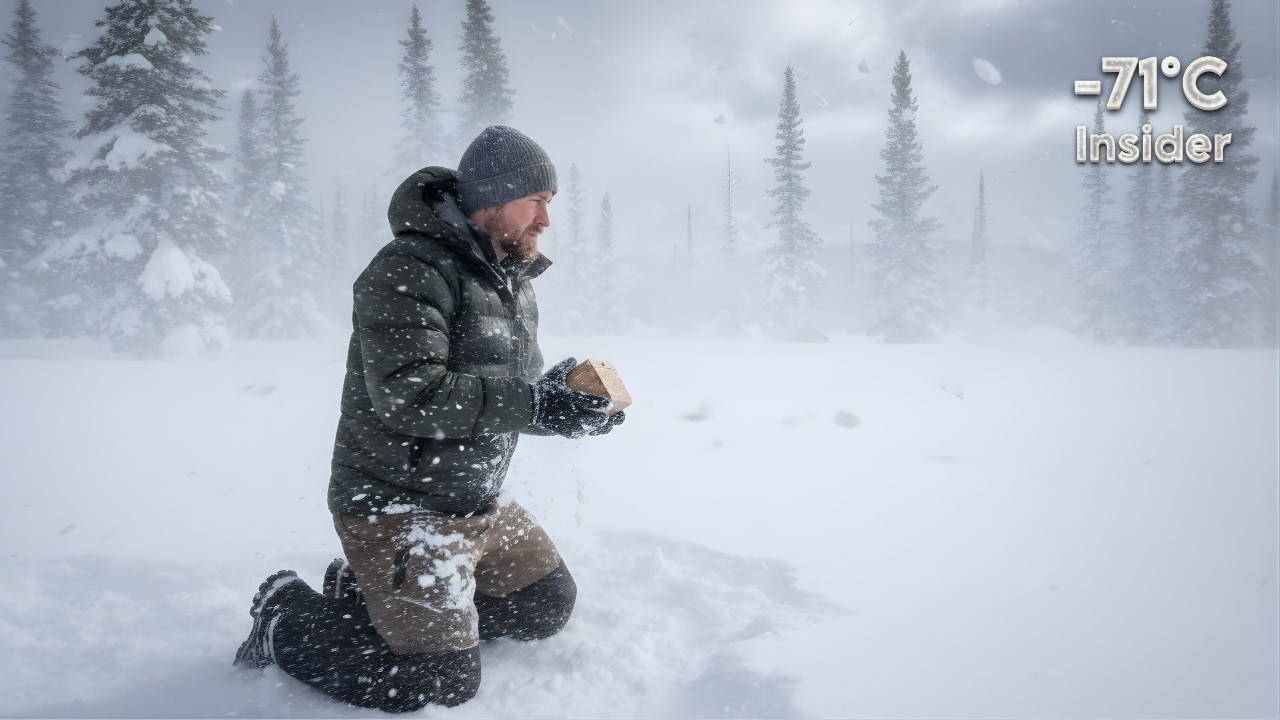 Young Explorer Built a Hot Tent in the WORST Conditions of Alaska | Surviving in −60°F