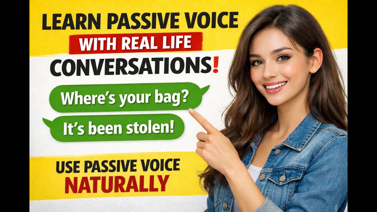 Passive Voice Made Easy | Real Life Conversation Examples