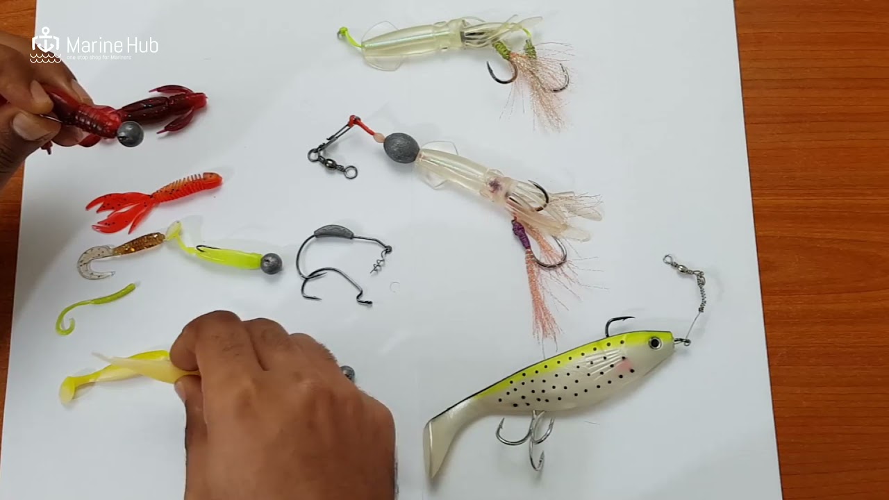 Soft bait | مهارات الصيد مع مارين هب - السوفت بايت