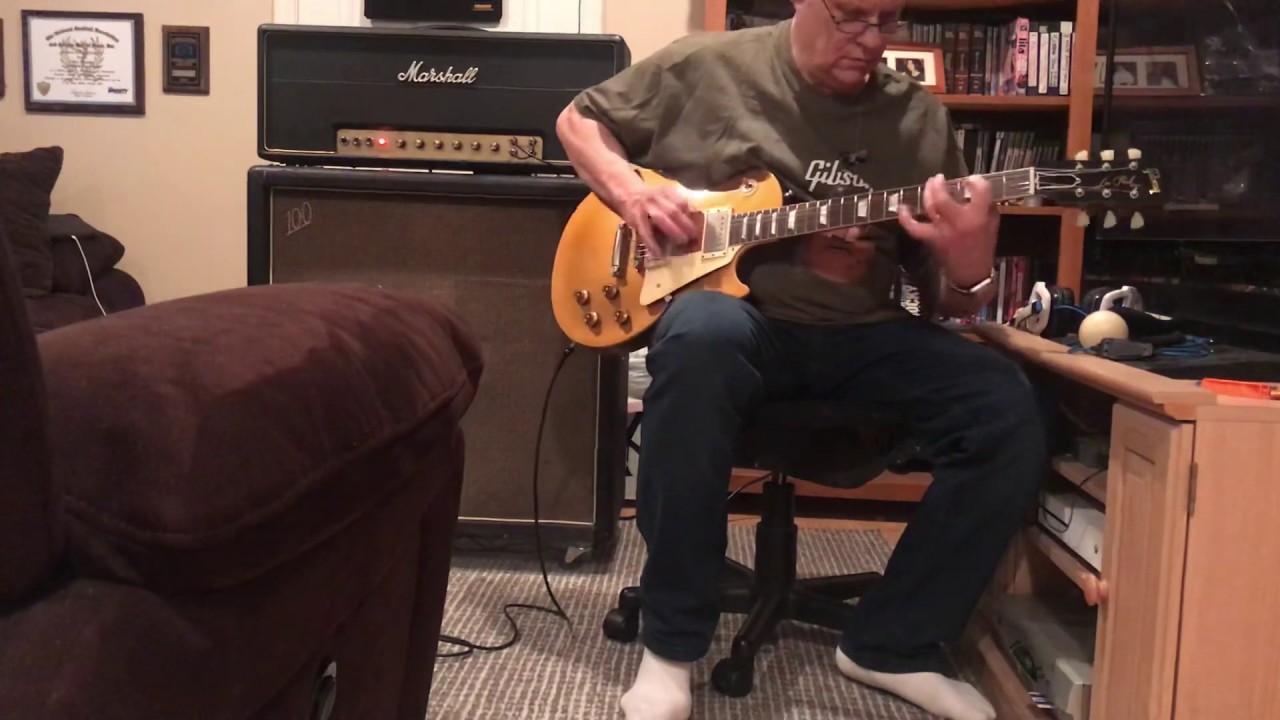 VIDEO #2, ReWind PAF-1 Humbucker Pickups, 1969 100W Marshall Plexi, 2018 R7 Goldtop Les Paul