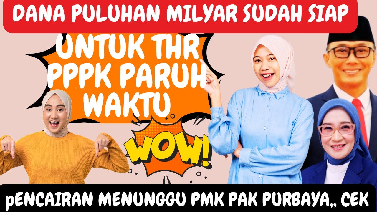 🔥 DANA PULUHAN MILYAR SUDAH SIAP?! 😱 THR PPPK PARUH WAKTU TERMASUK JUGA!! MANTAP DAERAH INI!!